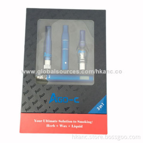 Herbal Devices 3-in-1 E Cigarette Starter Kits, 2014 New Design Ago-C